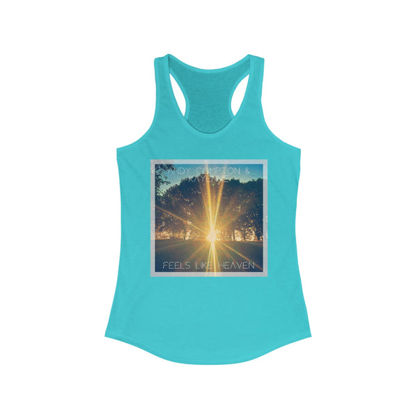 Feels Like Heaven_Women's Ideal Racerback Tank