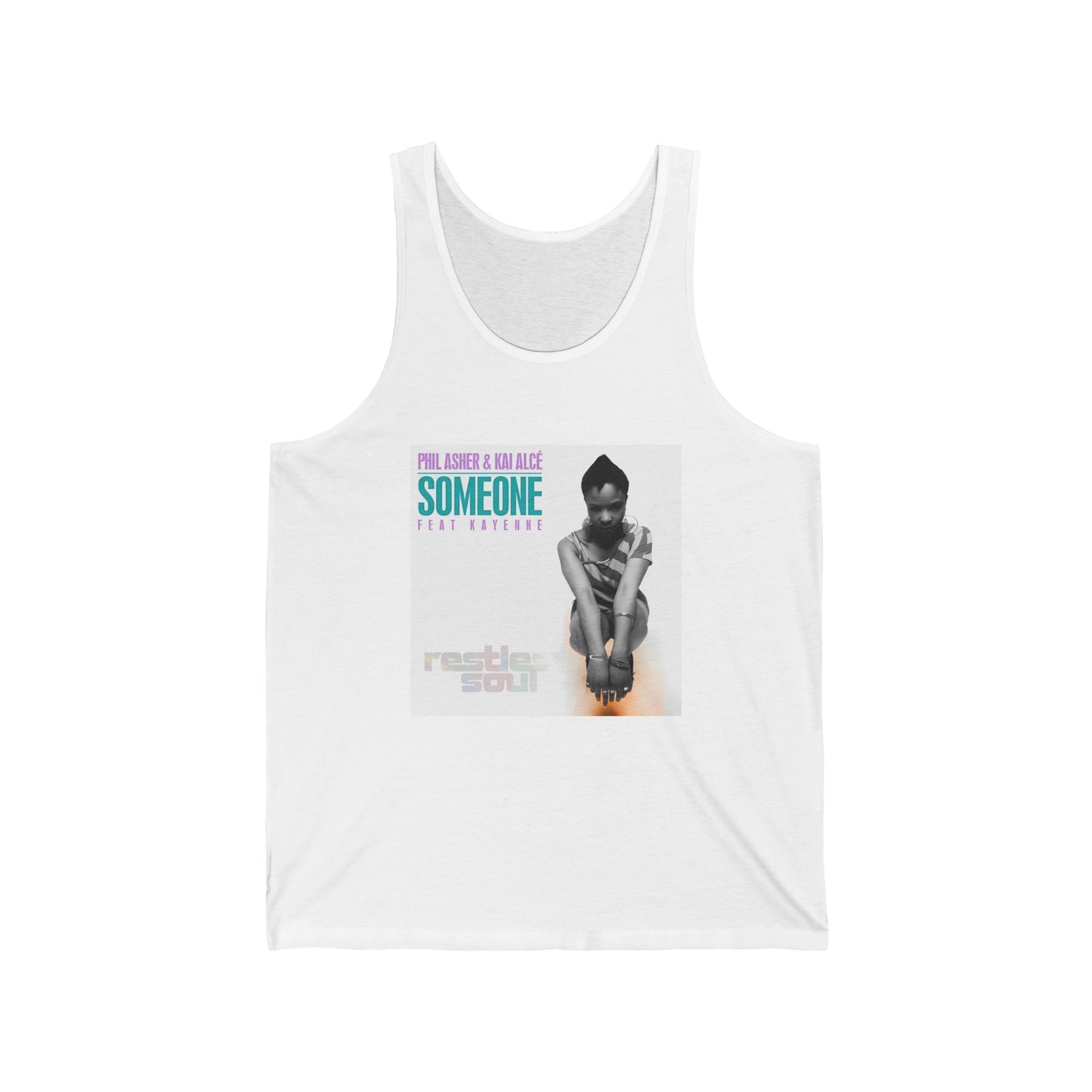 Someone_Unisex Jersey Tank