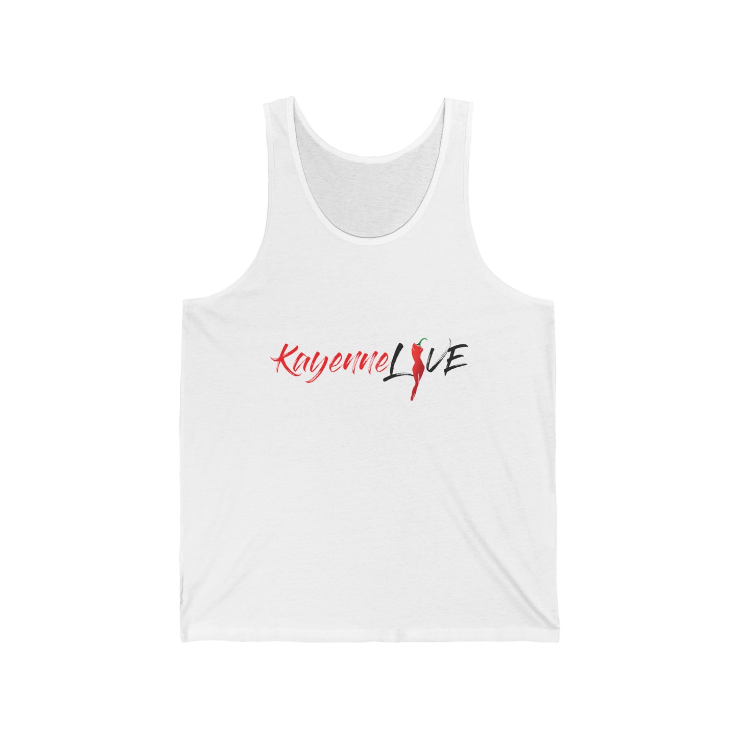 Kayenne Live Black Logo_Unisex Jersey Tank