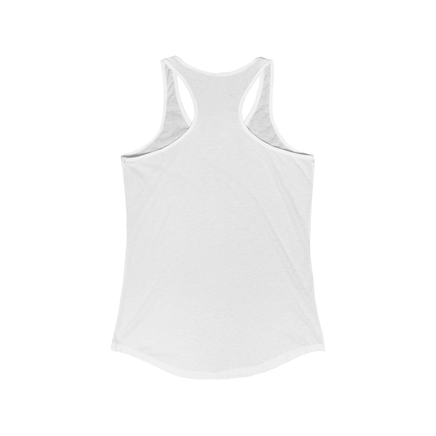 Hey Young World_Women's Ideal Racerback Tank