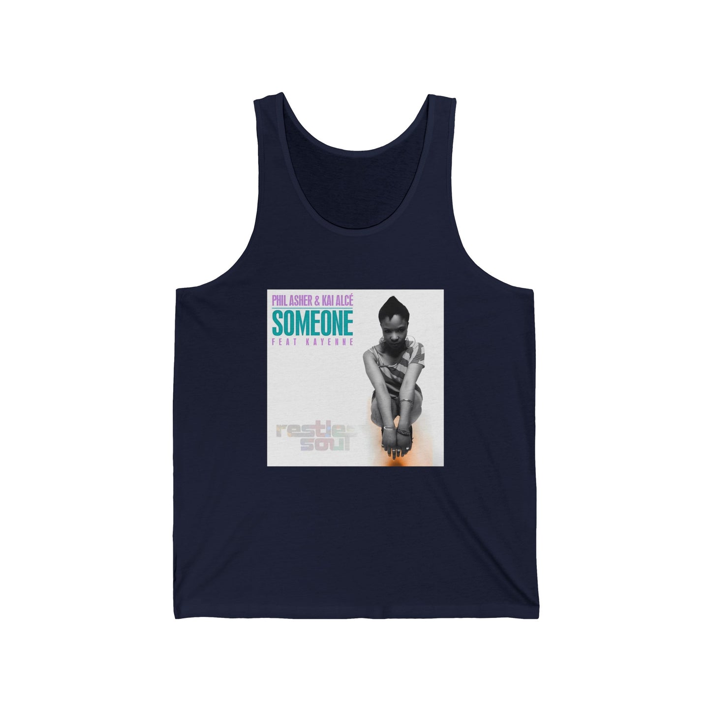 Someone_Unisex Jersey Tank