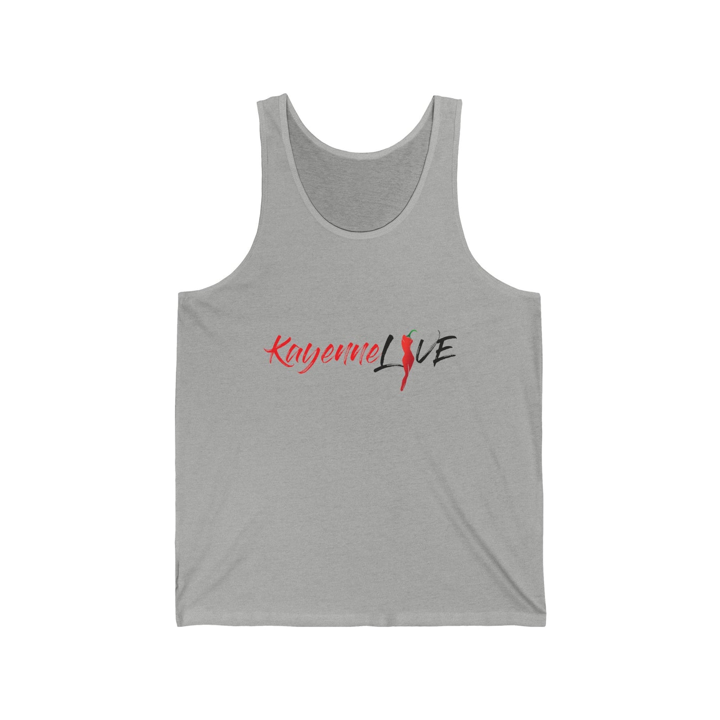 Kayenne Live Black Logo_Unisex Jersey Tank