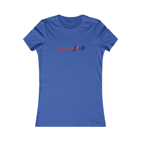 Kayenne Live Black Logo_Women's Favorite Tee